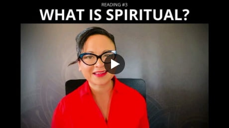 WHAT IS SPIRITUAL?